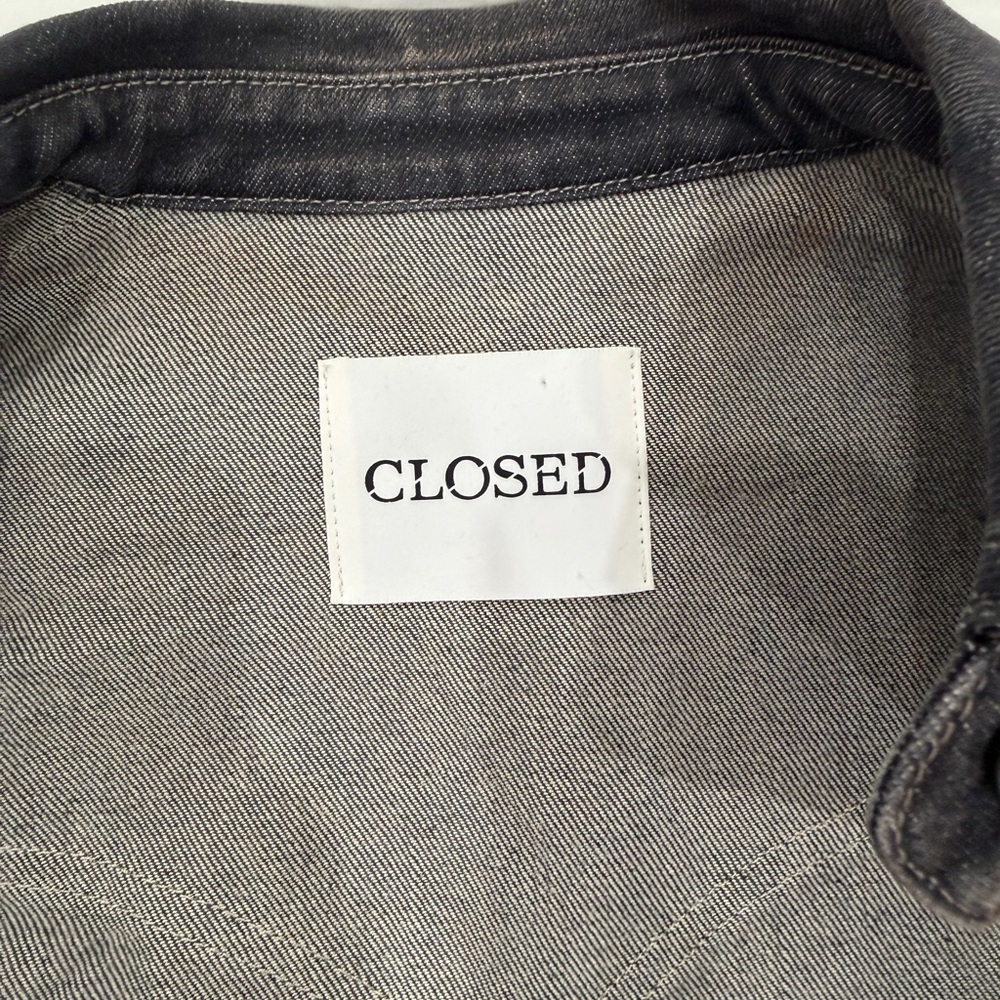 Closed - Free People Western Denim Jacket/Shacket - Picture 7 of 8